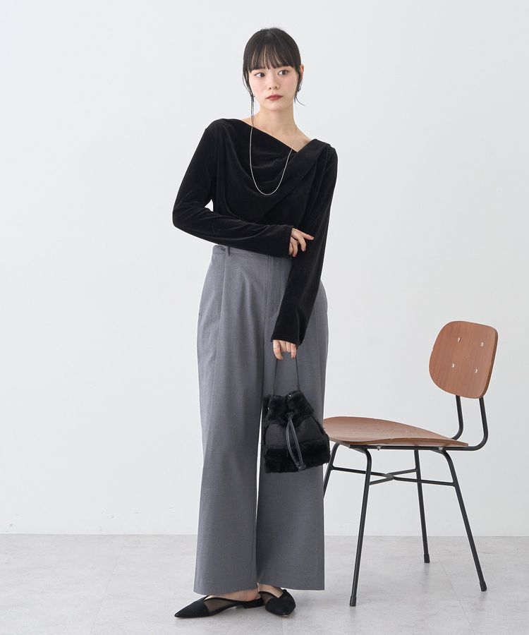 earth music&ecology「ウエストタブタックパンツ」|その他|