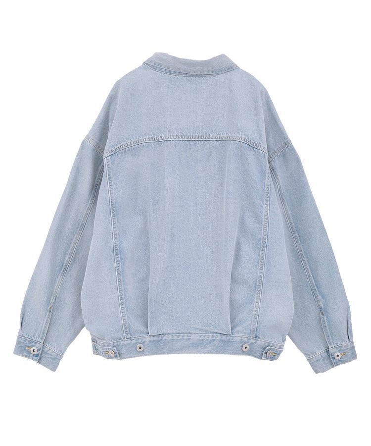 earth music&ecology「ビッグデニムジャケット」|テーラードジャケット|