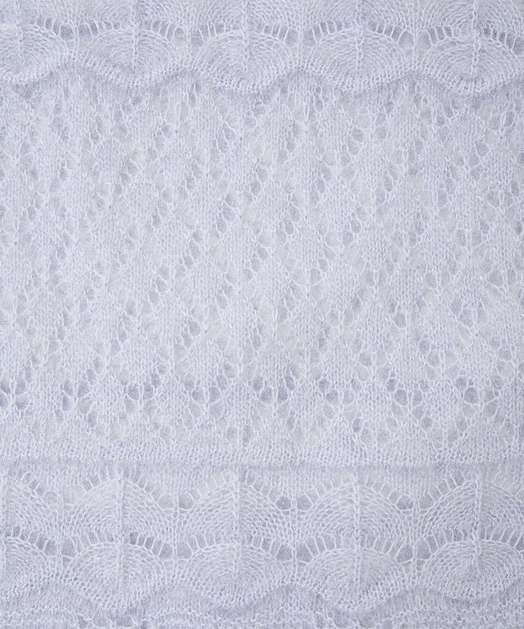 earth music&ecology「キャットヤーン透かし編みニットプルオーバー」|ニット・セーター|