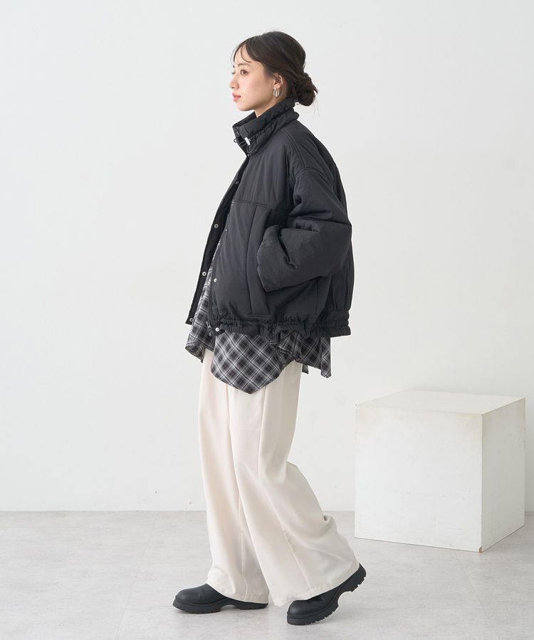 earth music&ecology「モンスターコート」|ブルゾン・スタジャン|