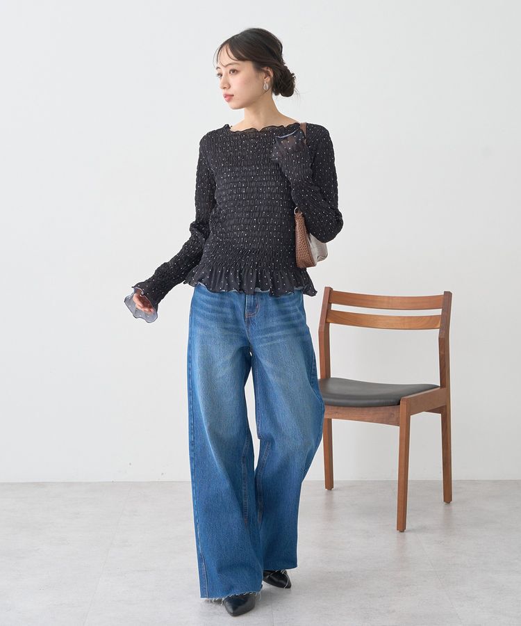 earth music&ecology「シャーリングメロープルオーバー」|Tシャツ・カットソー|