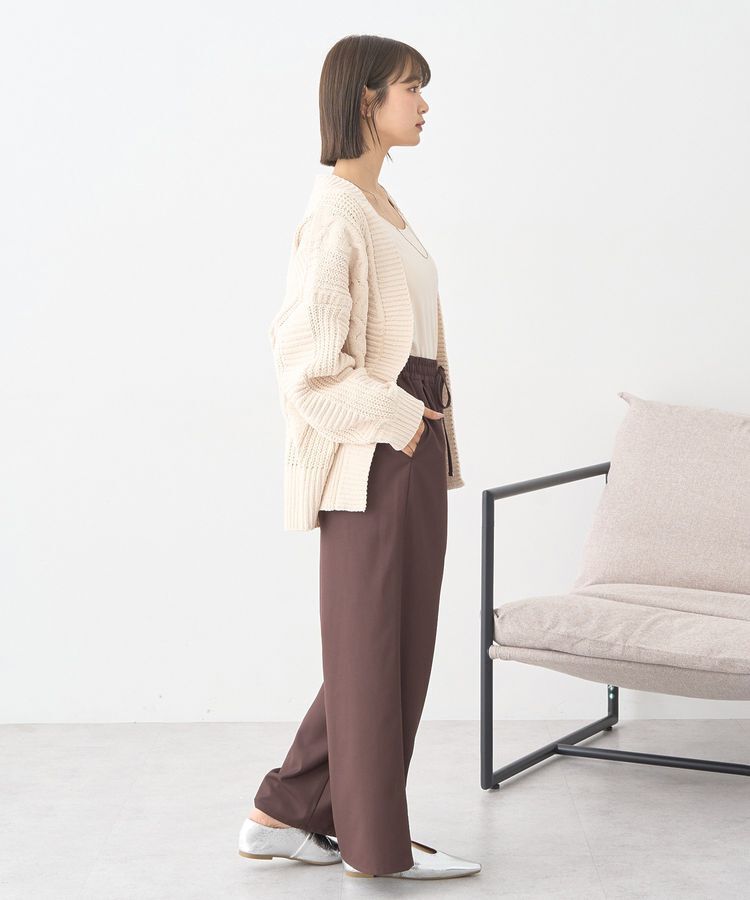 earth music&ecology「マットモールカーディガン」|カーディガン|