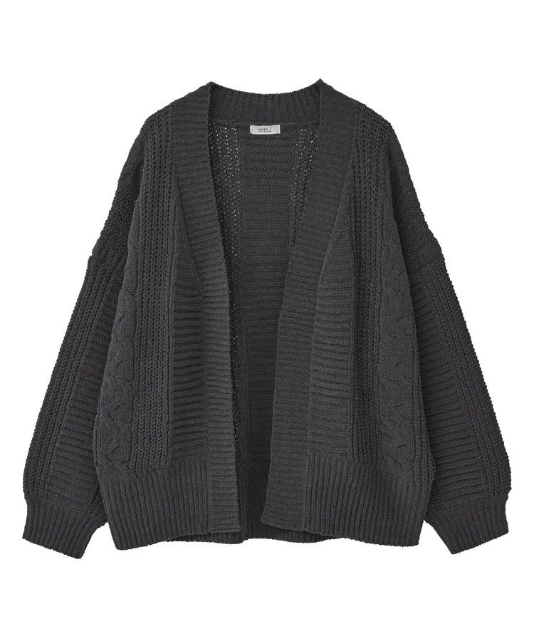 earth music&ecology「マットモールカーディガン」|カーディガン|