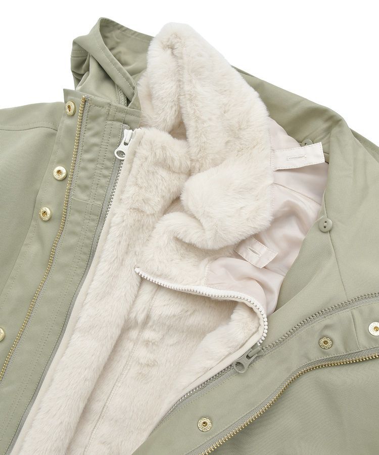 earth music&ecology「マルチウェイマウンテンパーカー」|ブルゾン・スタジャン|