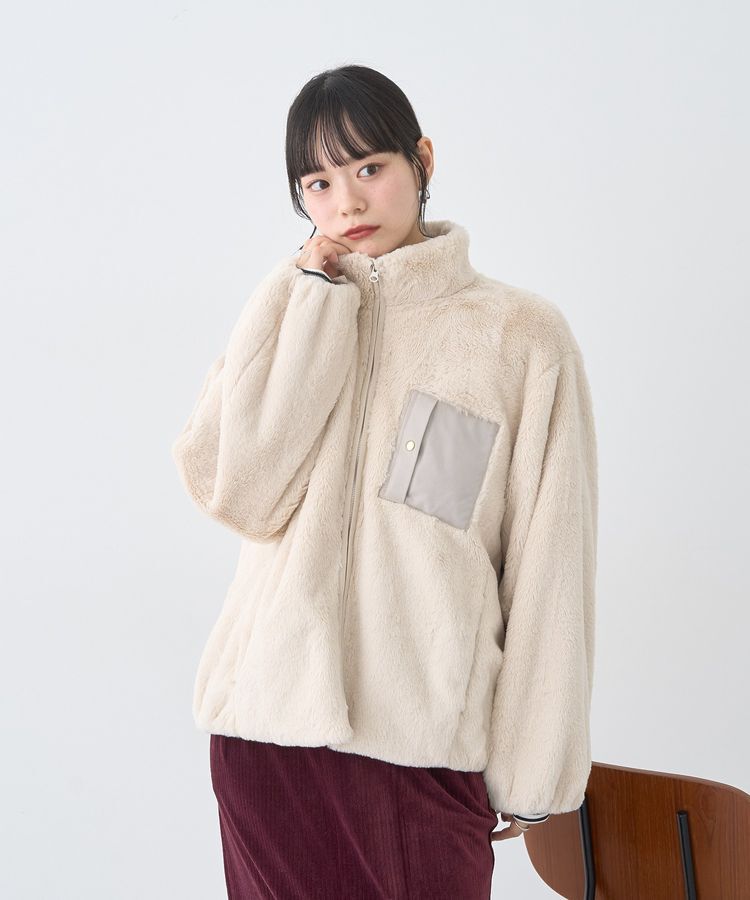 earth music&ecology「マルチウェイマウンテンパーカー」|ブルゾン・スタジャン|