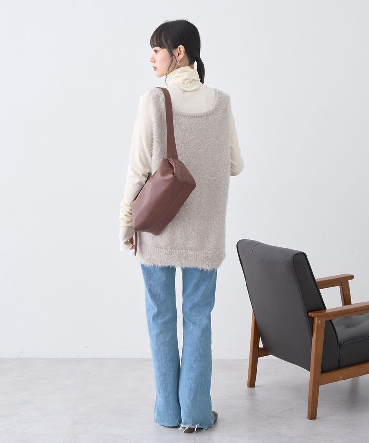 earth music&ecology「リブタートルネックプルオーバー」|Tシャツ・カットソー|