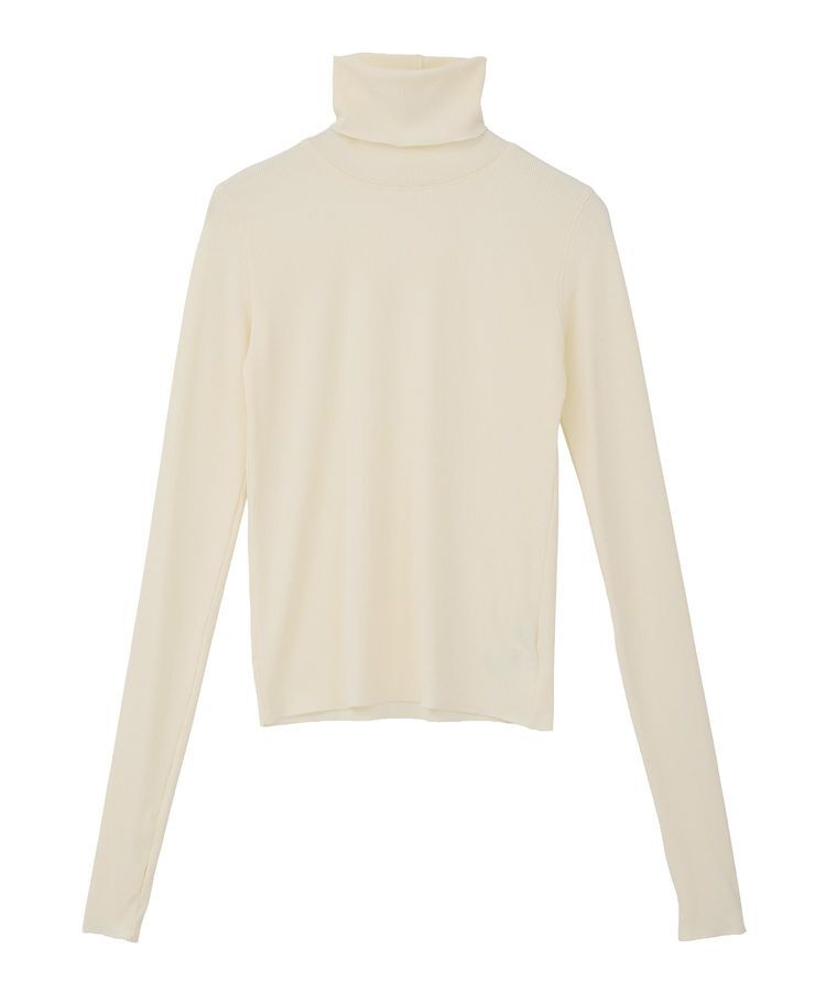 earth music&ecology「リブタートルネックプルオーバー」|Tシャツ・カットソー|