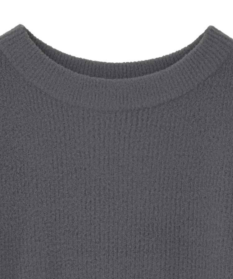 earth music&ecology「パウダーシャギー畦プルオーバー」|ニット・セーター|