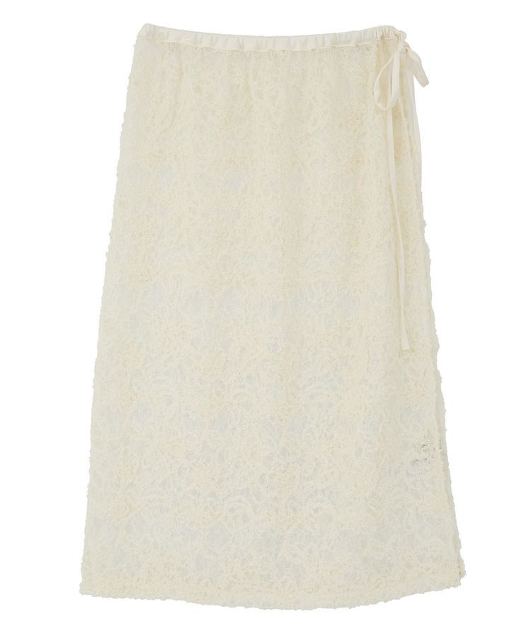 earth music&ecology「モールレースラップスカート」|スカート|