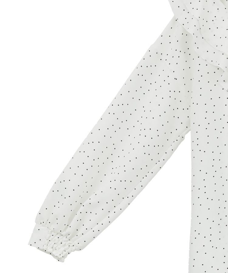 earth music&ecology「ラッフルカラーブラウス」|シャツ・ブラウス|