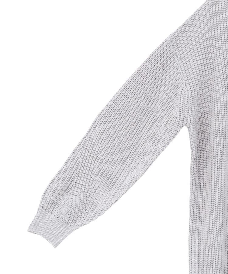 earth music&ecology「アンチピリングクロスネックルーズニット」|チュニック|