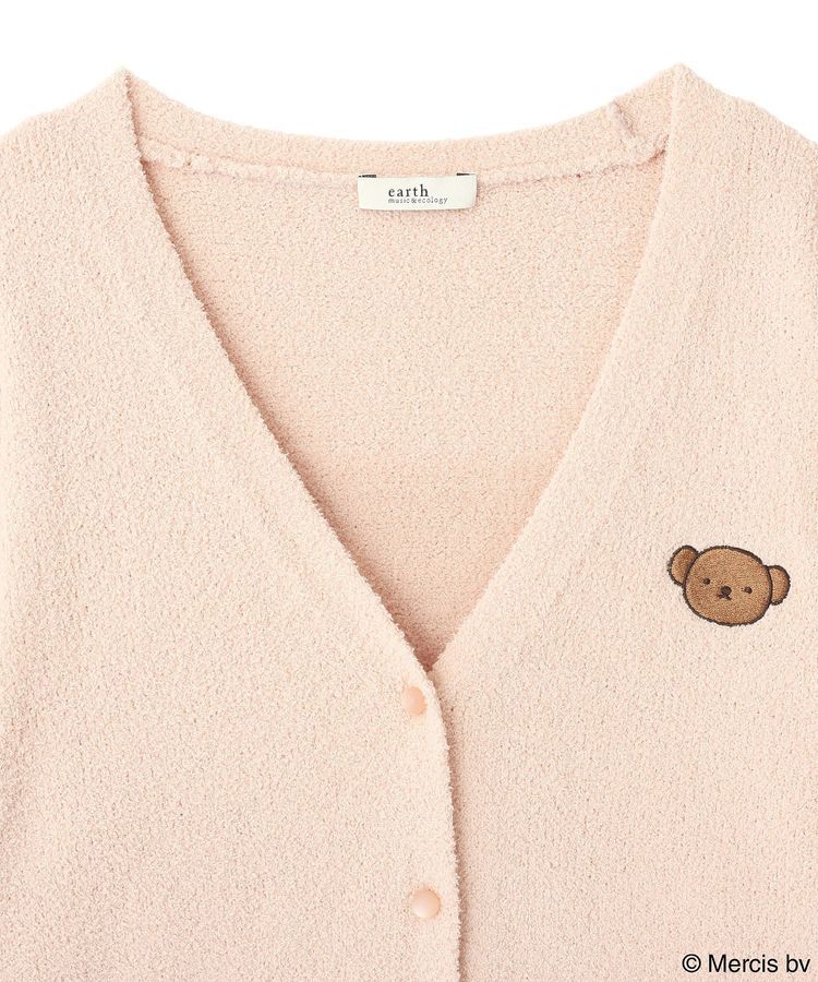 earth music&ecology「miffy/earth モコモコカーディガン」|カーディガン|