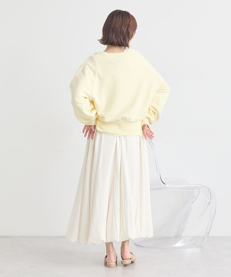 earth music&ecology「裾スリット裏毛プルオーバー」|スウェット・ジャージ|