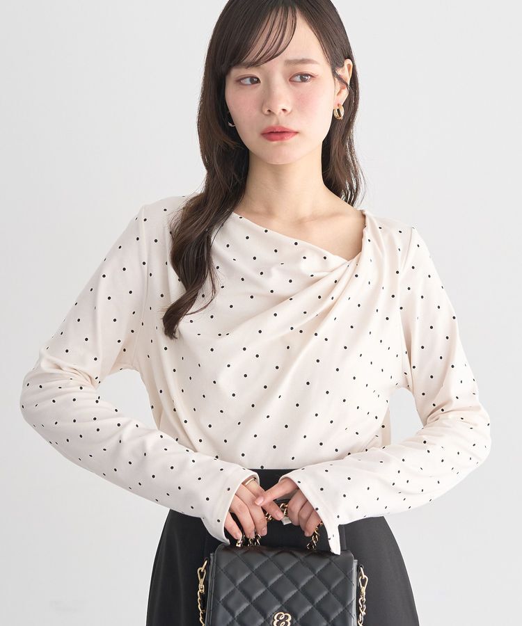 earth music&ecology「アソートドレーププルオーバー」|Tシャツ・カットソー|Dot