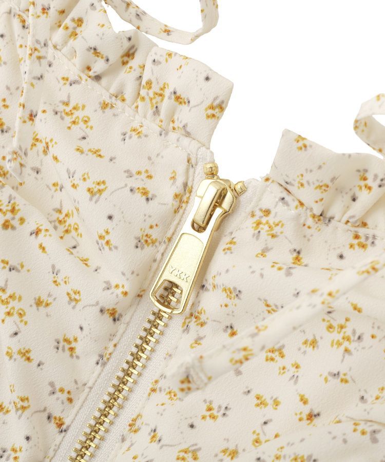 earth music&ecology「フラワーペプラムビスチェ」|ベスト・ジレ|