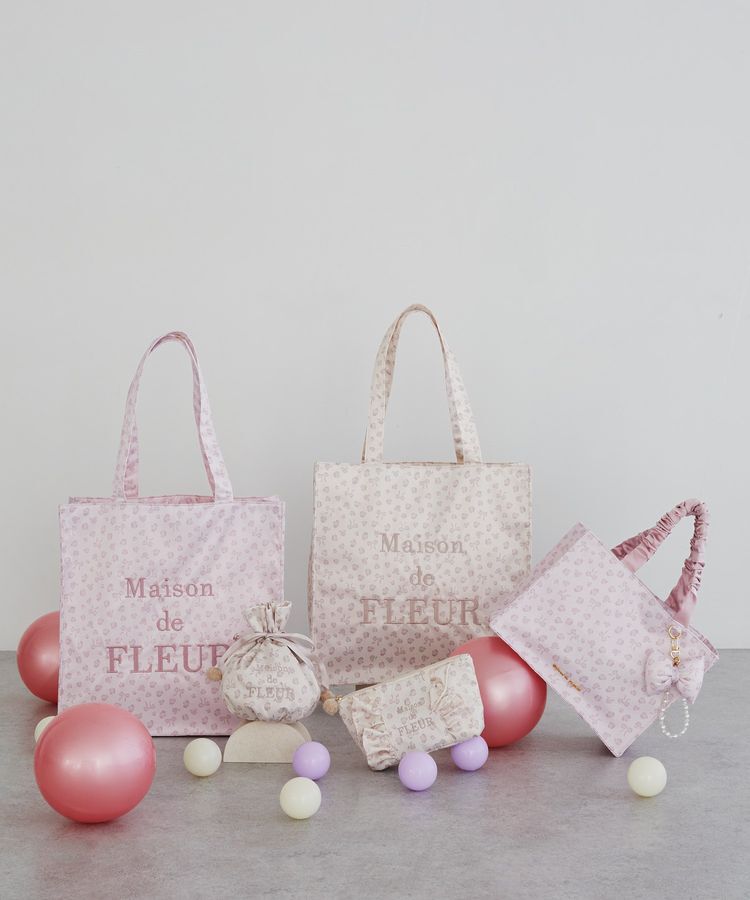 Maison de FLEUR「リボンレオパードパールストラップ」|その他|