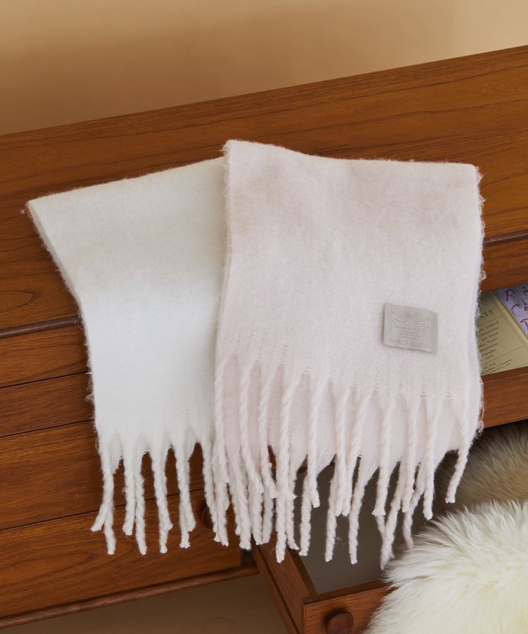 Maison de FLEUR「フリンジストール」|ストール|