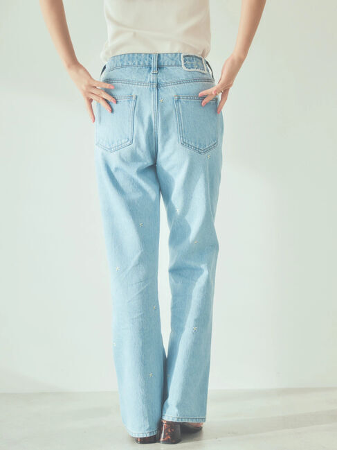  「7周年刺繍フレアパンツ」|その他|