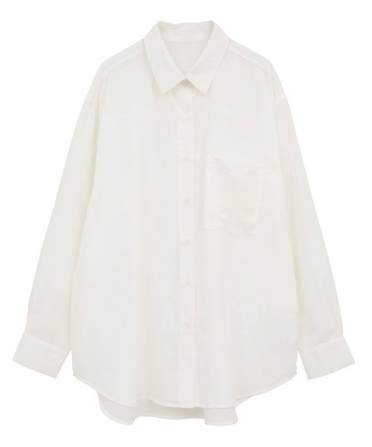 AMERICAN HOLIC「シアーボイルオーバーシルエットシャツ」|シャツ・ブラウス|