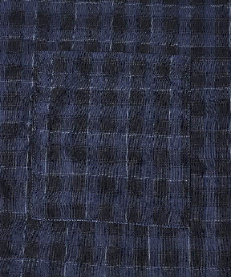 AMERICAN HOLIC「シアーチェック柄オーバーシャツ」|シャツ・ブラウス|