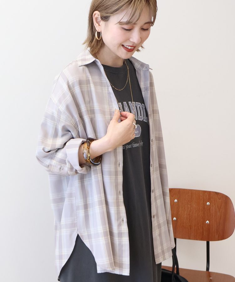 AMERICAN HOLIC「イージーケアチェックシャツ【360&deg;着こなしシャツ】」|シャツ・ブラウス|