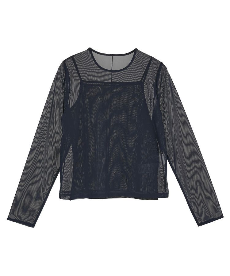 AMERICAN HOLIC「【2点セット】チュールキャミレイヤードトップス」|Tシャツ・カットソー|