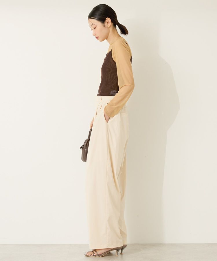 AMERICAN HOLIC「【2点セット】チュールキャミレイヤードトップス」|Tシャツ・カットソー|