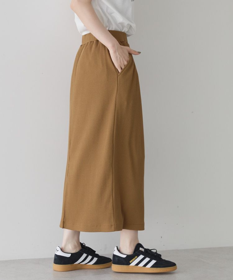 AMERICAN HOLIC「針抜きリブナロースカート」|タイト|