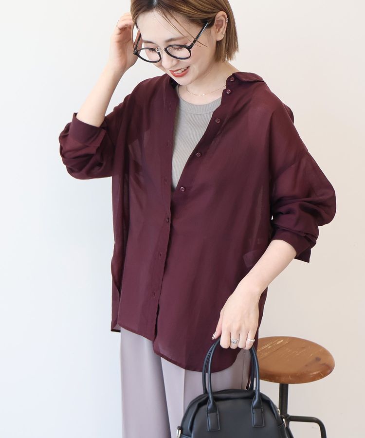 AMERICAN HOLIC「ラスターシアーシャツ」|シャツ・ブラウス|