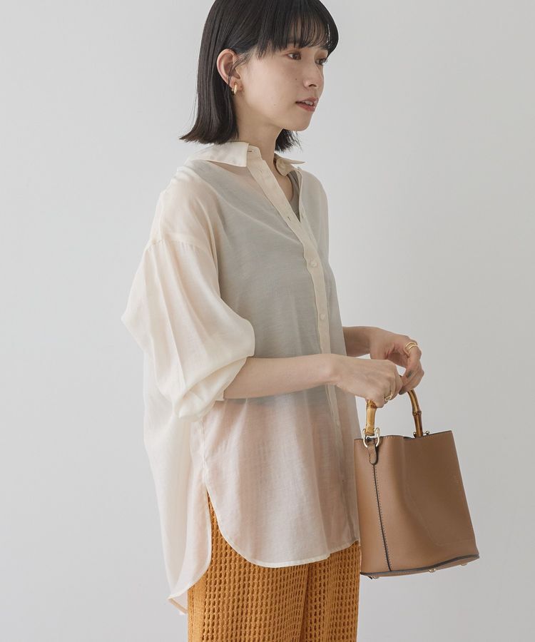 AMERICAN HOLIC「ラスターシアーシャツ」|シャツ・ブラウス|