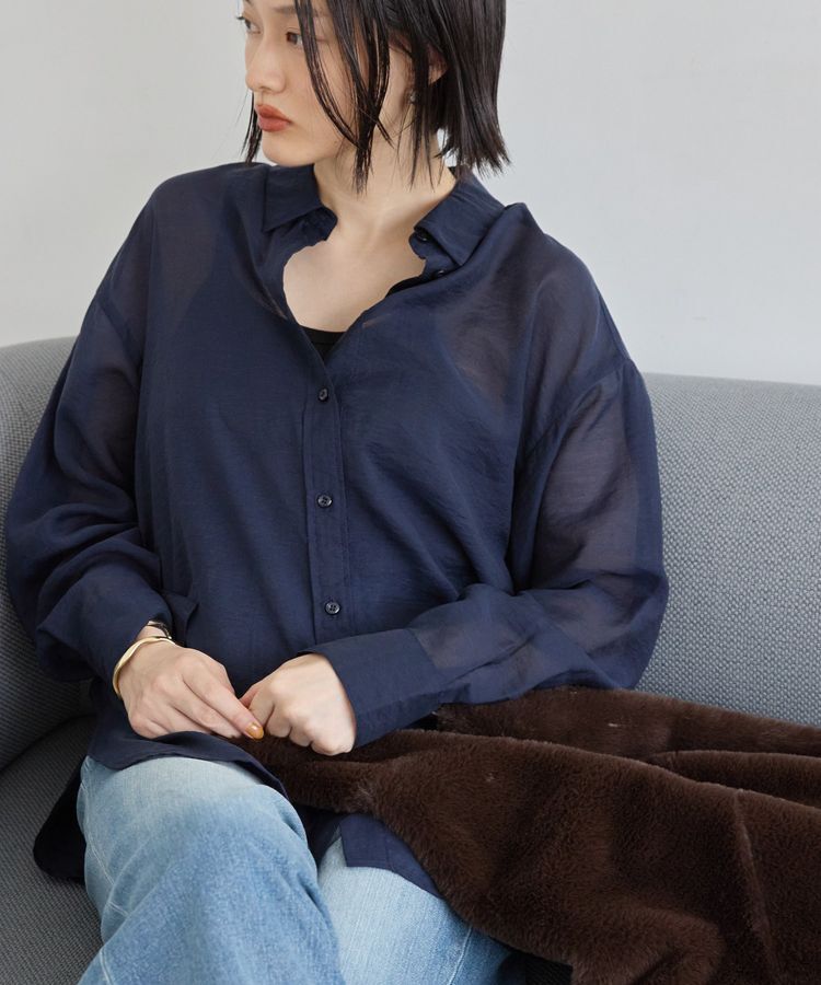 AMERICAN HOLIC「ラスターシアーシャツ」|シャツ・ブラウス|