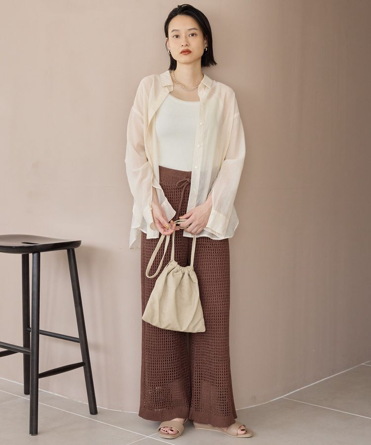 AMERICAN HOLIC「ラスターシアーシャツ」|シャツ・ブラウス|