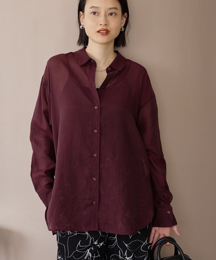 AMERICAN HOLIC「ラスターシアーシャツ」|シャツ・ブラウス|