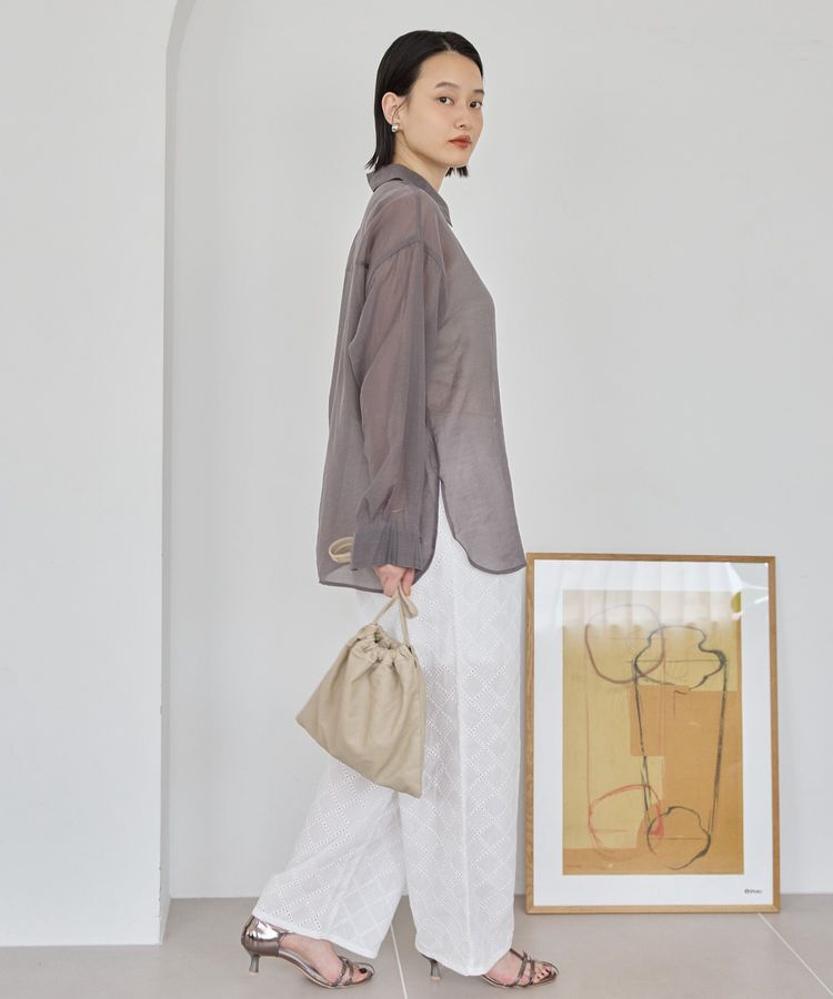 AMERICAN HOLIC「ラスターシアーシャツ」|シャツ・ブラウス|