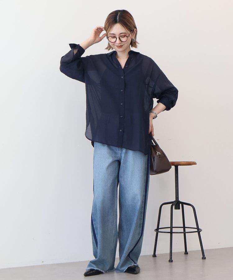 AMERICAN HOLIC「ラスターシアーシャツ」|シャツ・ブラウス|