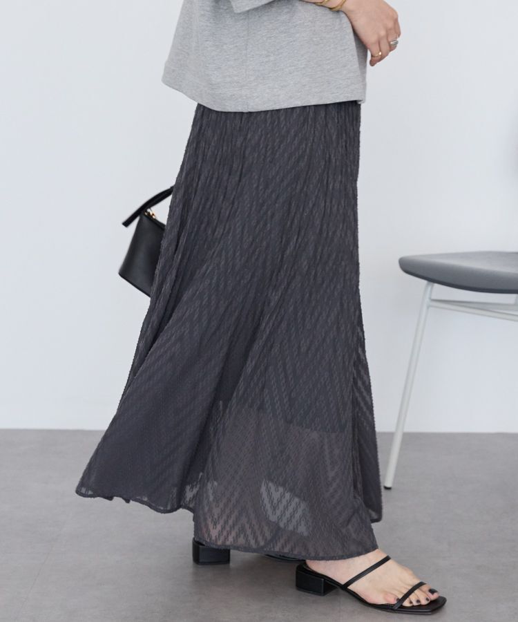 AMERICAN HOLIC「カットジャガードプリーツスカート」|スカート|