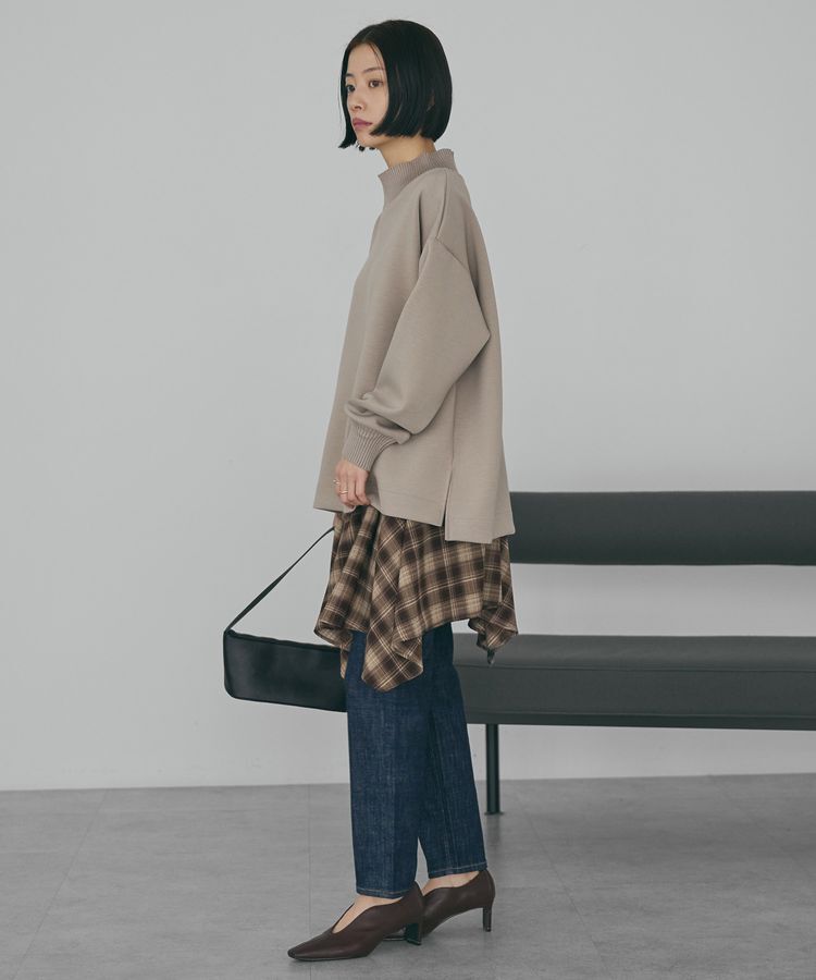 AMERICAN HOLIC「ハイネックリブポンチプルオーバー」|スウェット・ジャージ|