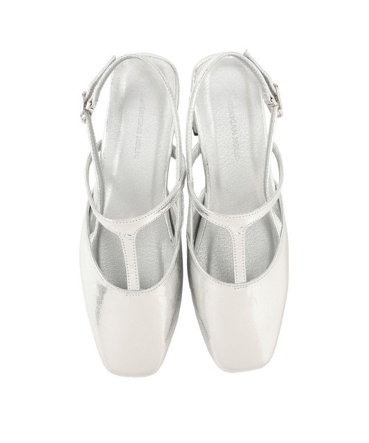 AMERICAN HOLIC「Tストラップスクエアパンプス」|パンプス|