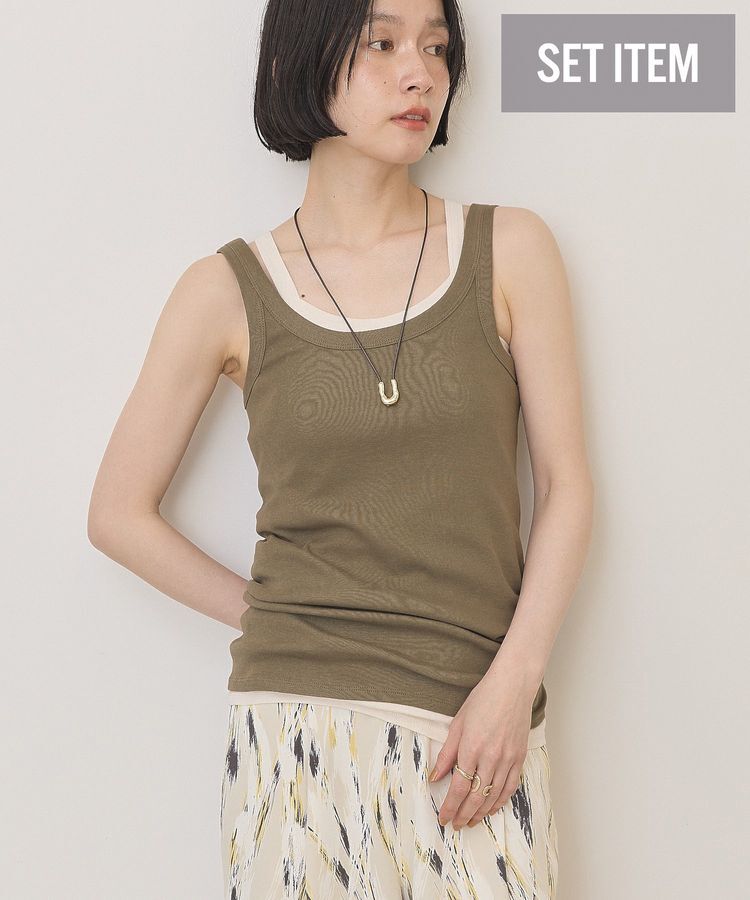 AMERICAN HOLIC「【2点セット】レイヤードデザインタンクトップ」|インナー|