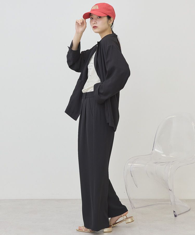 AMERICAN HOLIC「【接触冷感】ニュアンスオーバージャケット」|テーラードジャケット|