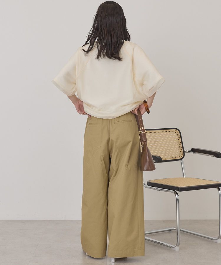 AMERICAN HOLIC「【接触冷感】シアーレイヤードプルオーバー」|Tシャツ・カットソー|