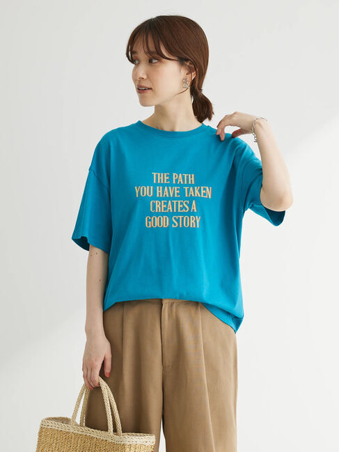 Green Parks「レトロロゴボックスTシャツ」|Tシャツ・カットソー|