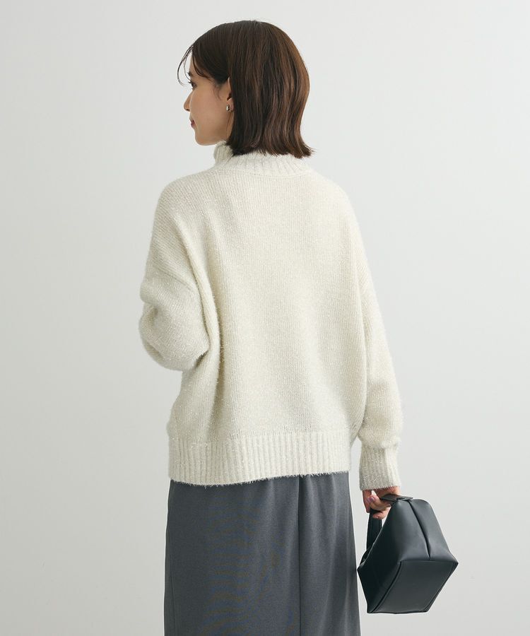 Green Parks「・Petit Fleur ラメタートルニット」|ニット・セーター|