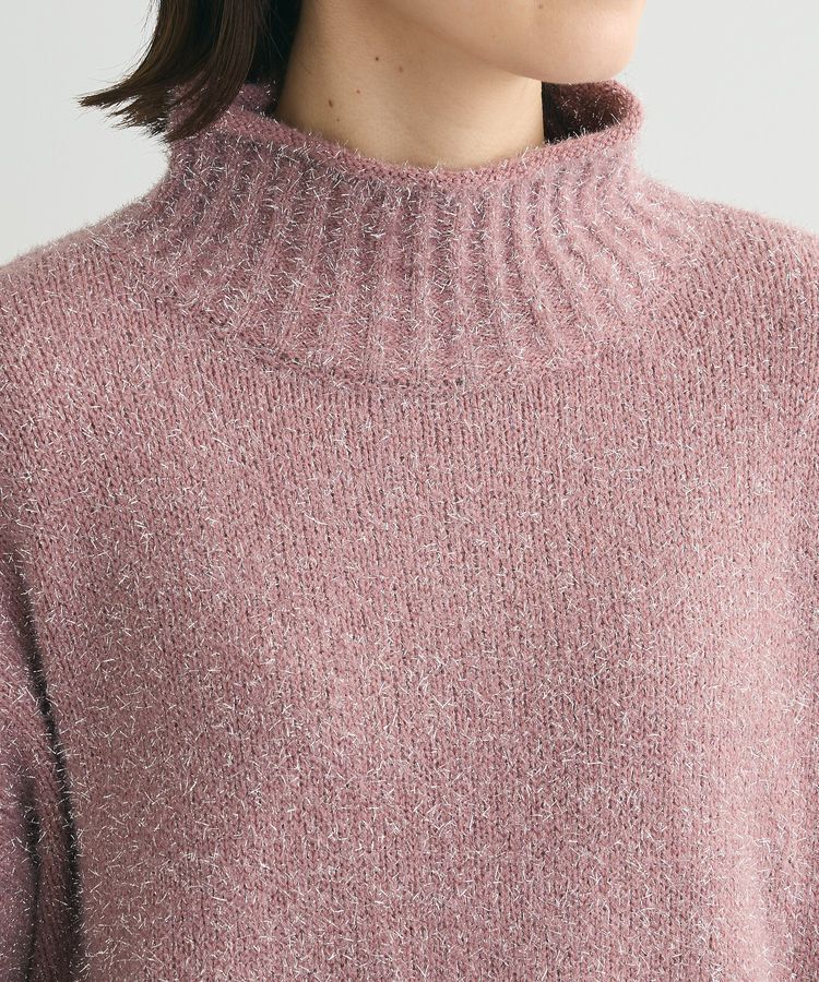Green Parks「・Petit Fleur ラメタートルニット」|ニット・セーター|