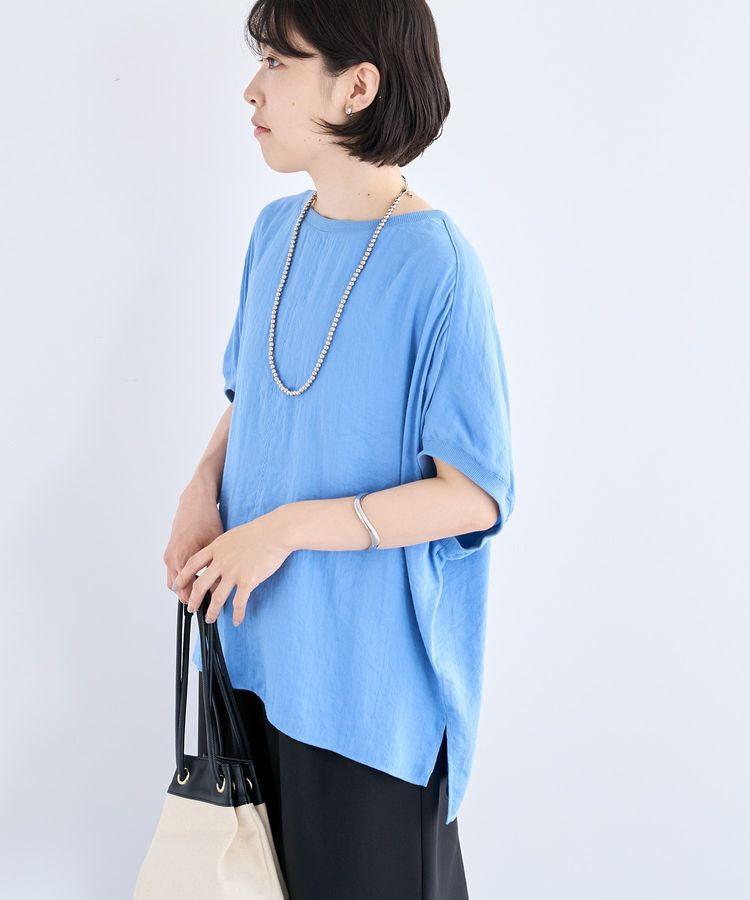 Green Parks「Tブラウスドルマンスリーブプルオーバー」|Tシャツ・カットソー|