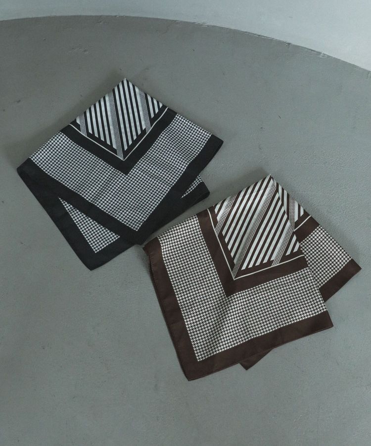 Green Parks「70cm 幾何学柄スカーフ」|その他|