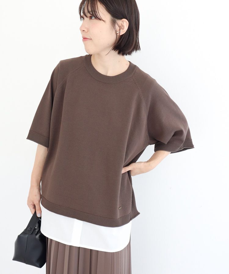 Green Parks「ノースリーブドッキングホワイトインナー」|キャミソール|