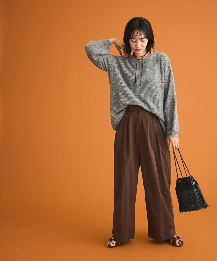 armonia「andmikka.フリンジ巾着ショルダーバッグ」|ショルダー・メッセンジャー|