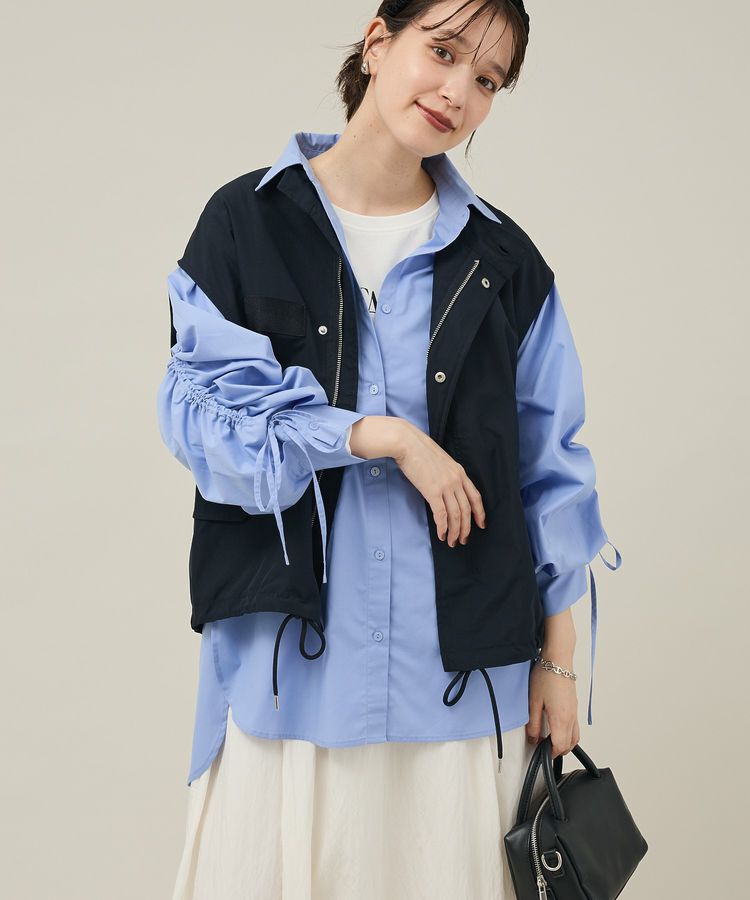 Green Parks「ミリタリーベスト」|ベスト・ジレ|