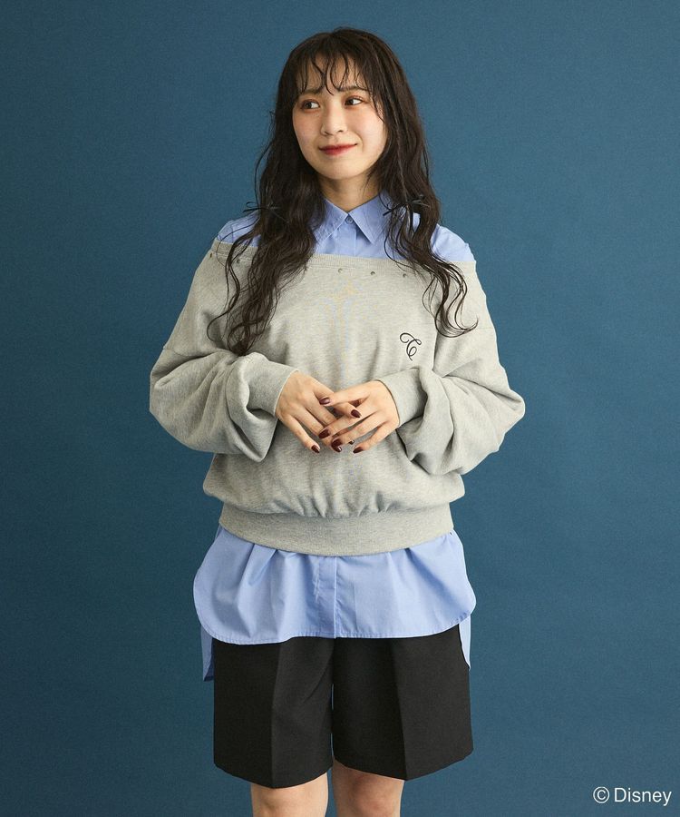 Green Parks「101匹わんちゃん/クルエラオフショルスウェット」|スウェット・ジャージ|